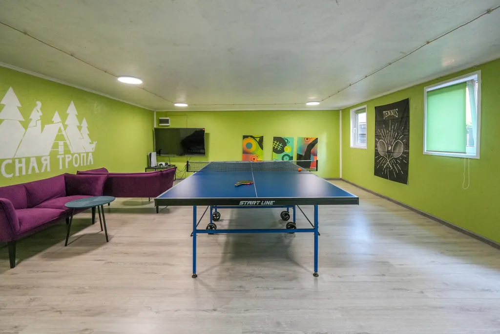 Красный домик