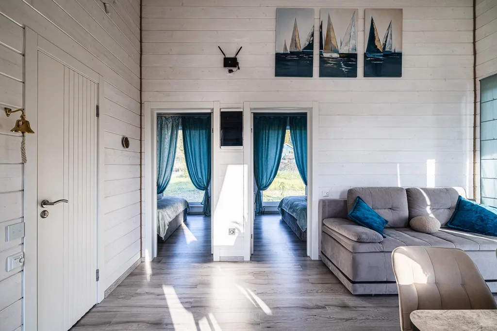 Загородный дом Парус с оленями