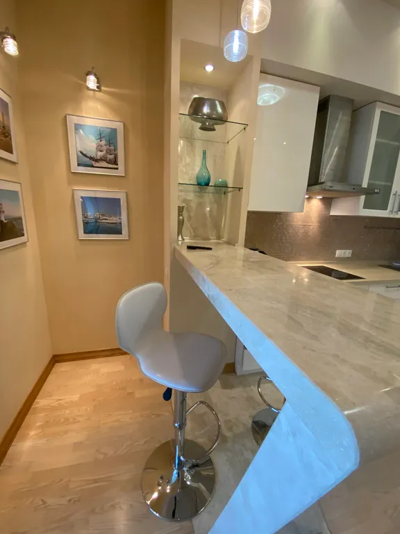 Королевский Парк 3х комнатная с видом на море