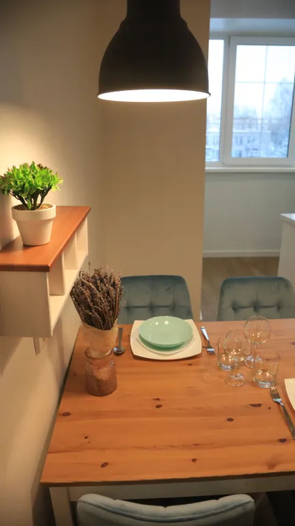 3-комнатная в скандинавском стиле возле ТЦ Корона