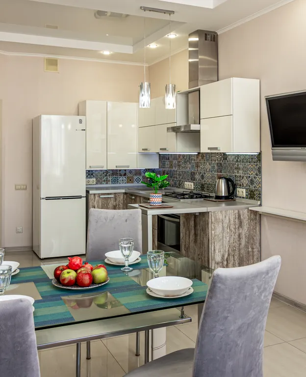 Квартира Уютная квартира с видом на бухту и горы — Геленджик