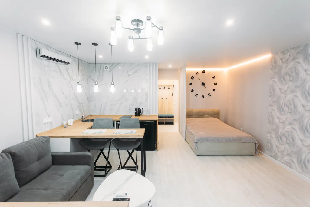 Квартира Гнёздышко Grey с панорамным видом — аренда посуточно в Чебоксары