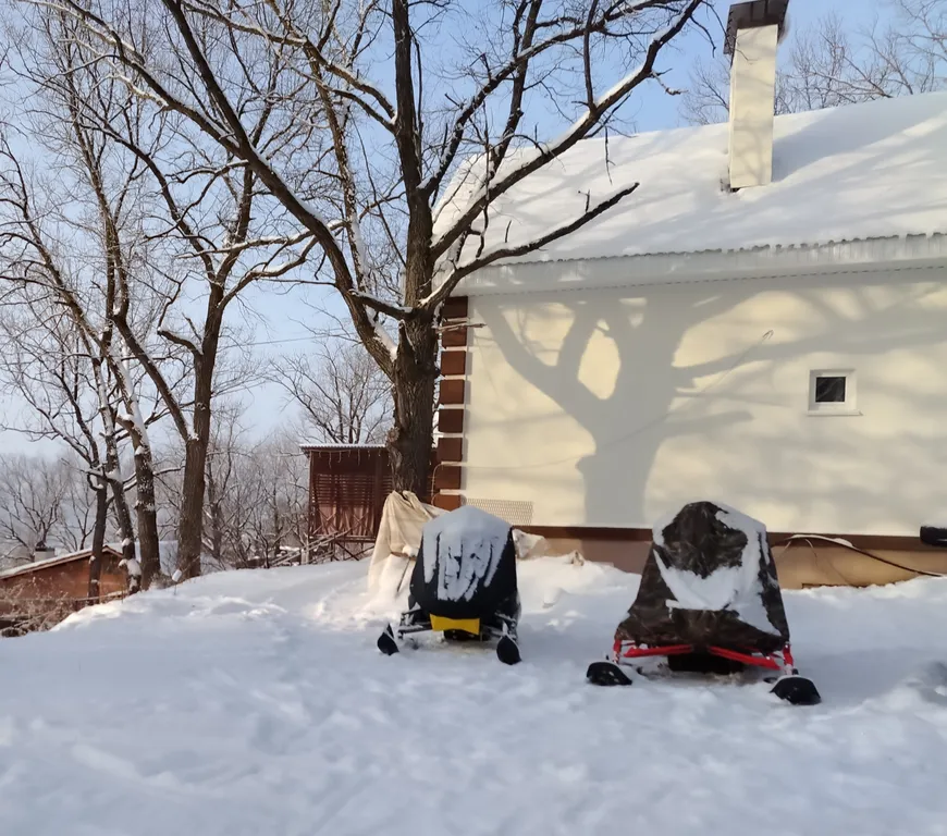 Дом в дубовой роще у реки