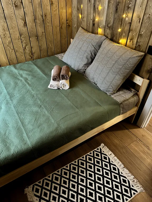 Дом в лесу в стиле барн