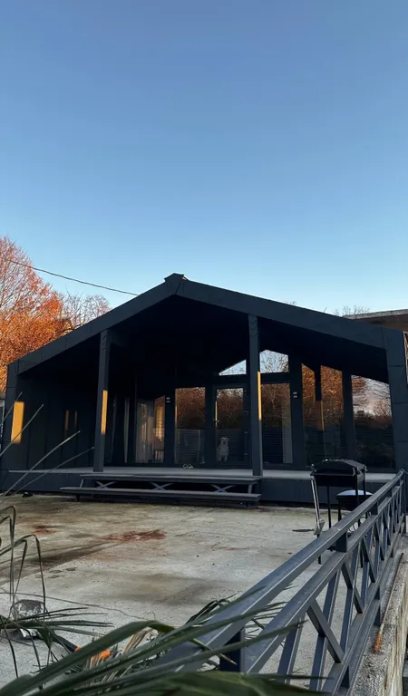 Коттедж Дом Barn House Loft с террасой и баней — Верховское