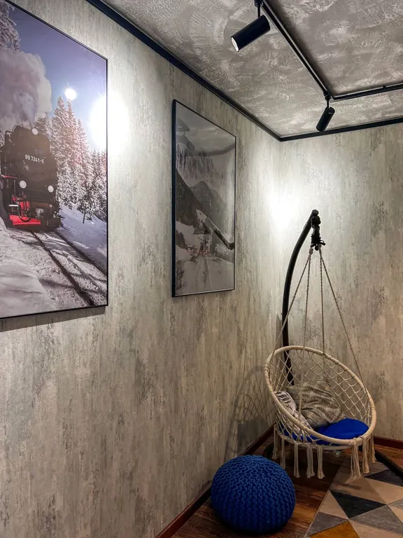 Лофт-студия в центре, с дизайнерским ремонтом, wi-fi