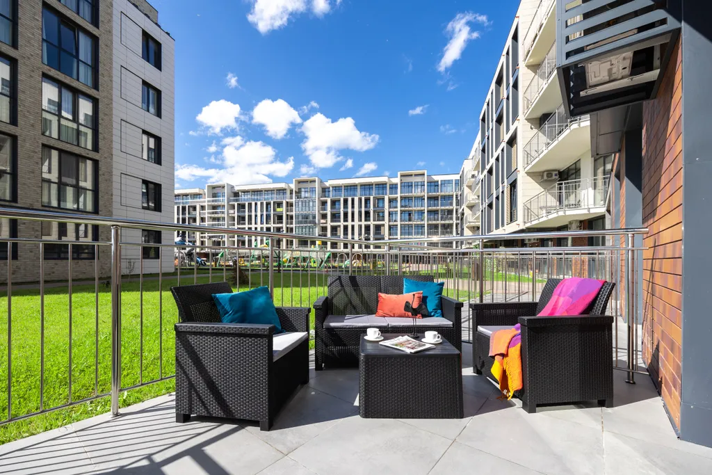 Квартира Квартира-студия с террасой — Зеленоградск