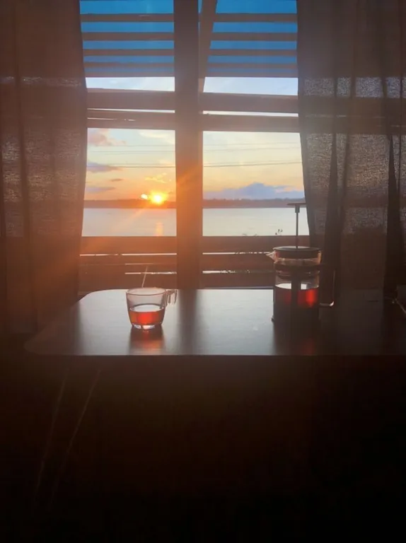 Частный дом на берегу реки Волги