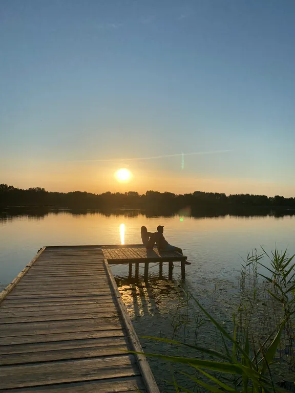 Деревянный комфортабельный дом на берегу озера