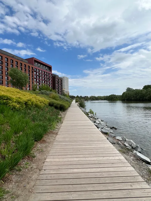 Квартира с видом на реку в самом атмосферном ЖК Новосибирска