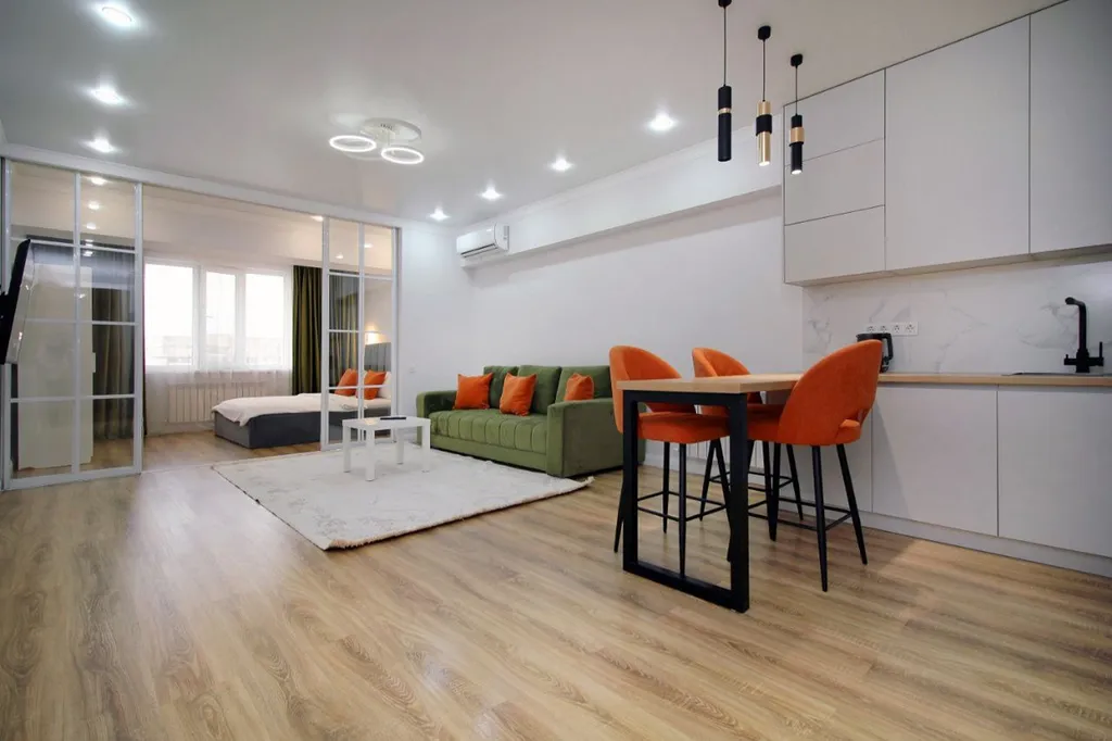 Квартира Просторная квартира на Арбате — Алматы