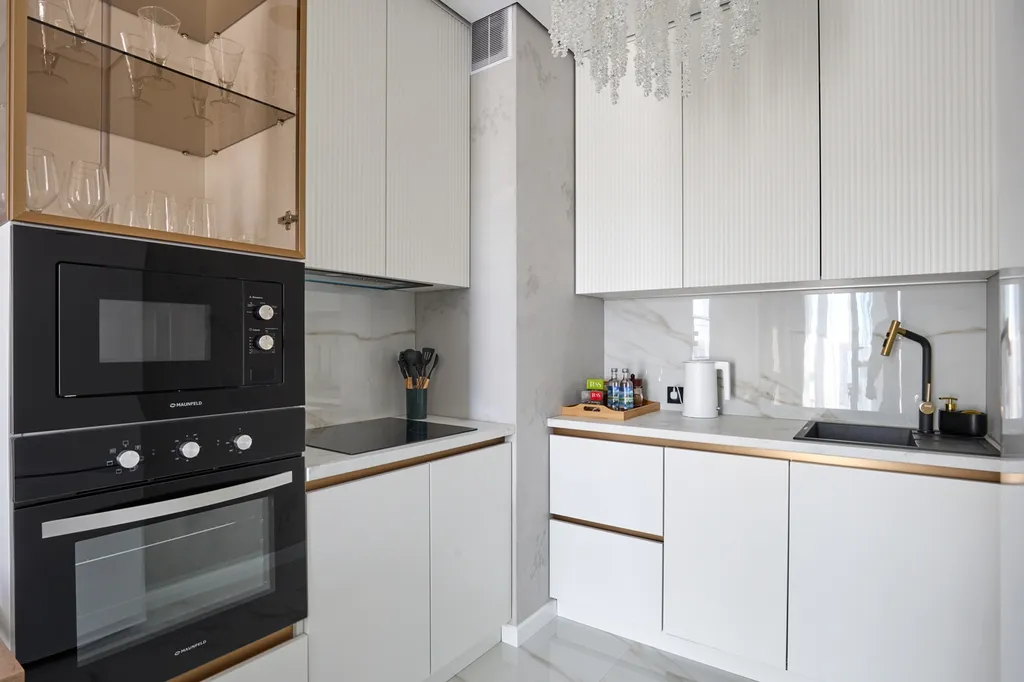 Современная квартира на одном из верхних этажей