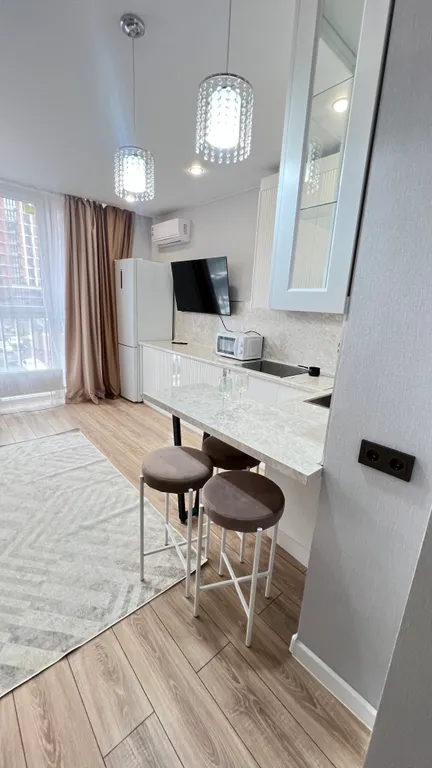 Квартира Квартира Уютная студия на Западном обходе — Краснодар