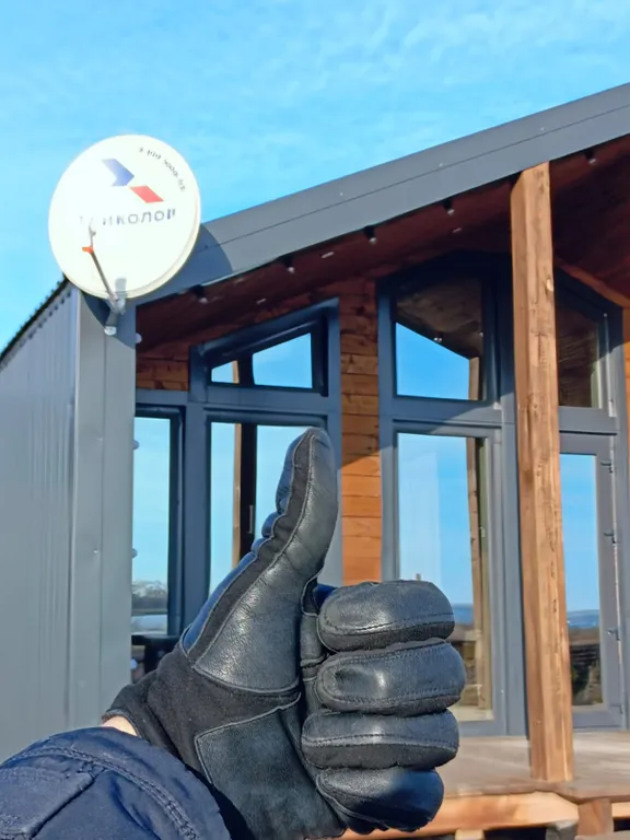 Коттедж с проектом с видом на Волгу с бесконтактным заселением