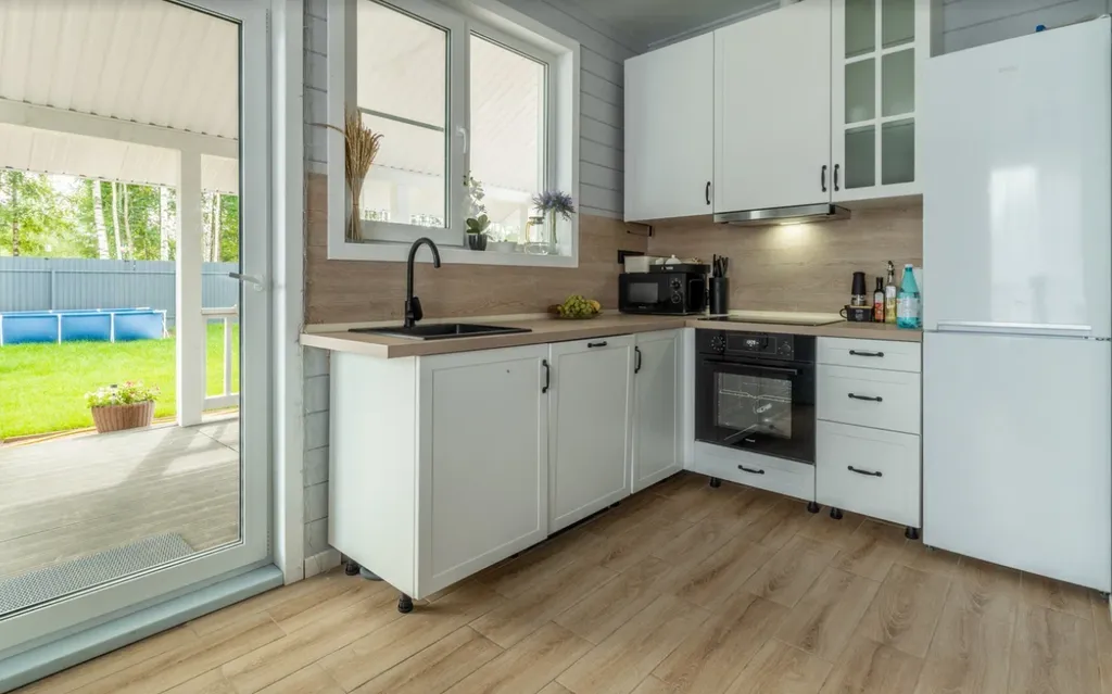 Большой семейный коттедж с русской баней