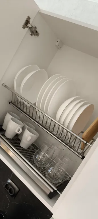 Уютная квартира-студия в новом доме с новой мебелью