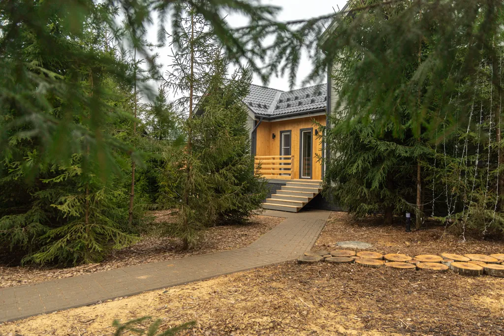 Дом с баней и джакузи