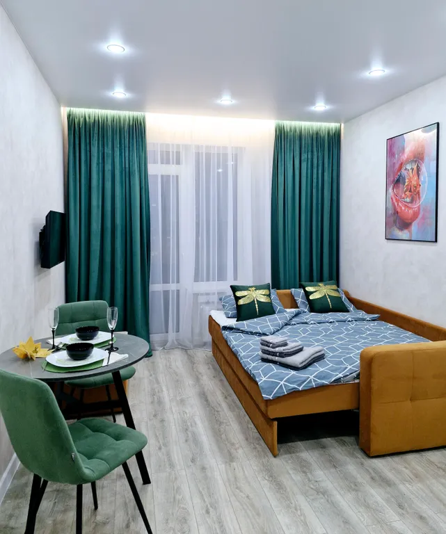 Уютная студия в новом доме