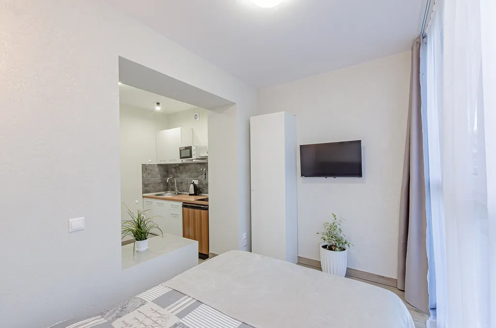 Студия в центре возле речного порта