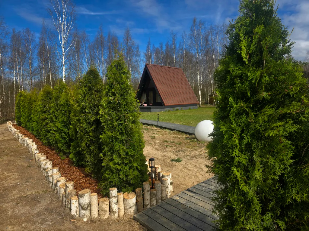 Глэмпинг 49m2 — чан, кухня, Wi-Fi