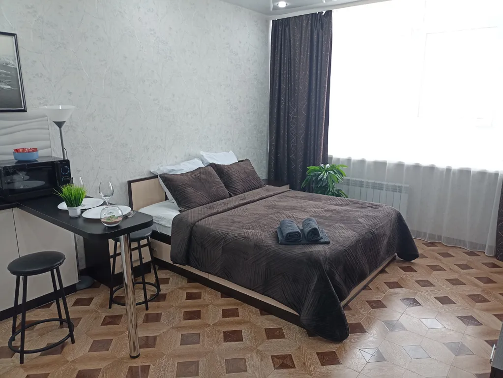 Современная студия в новом доме