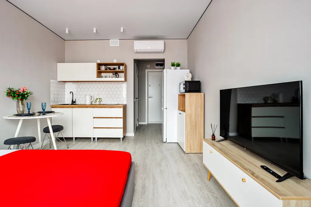 Квартира Квартира MaxRealty24 Студия у метро Аминьевская и станции MЦД-4 Очаково — Москва