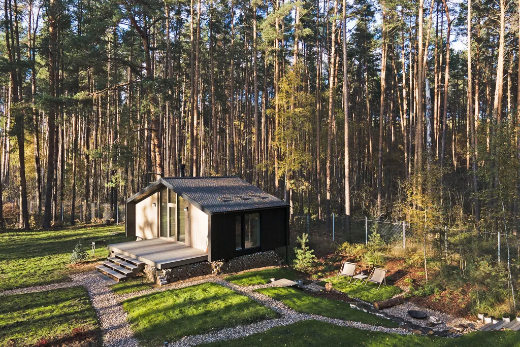 Уютный домик в сосновом бору