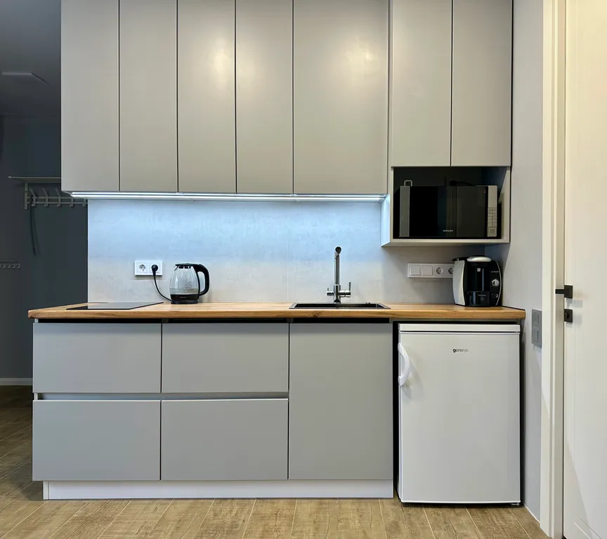 Апартаменты в спальном районе рядом с центром города