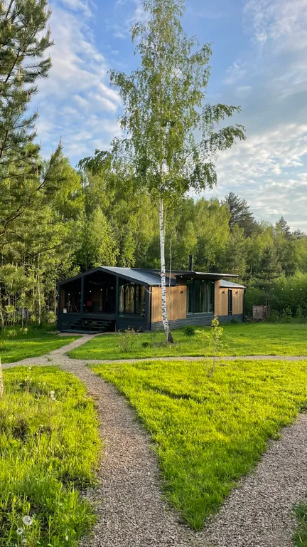 Коттедж Уютный домик с горячей купелью, в окружении соснового леса — аренда посуточно в Таруса