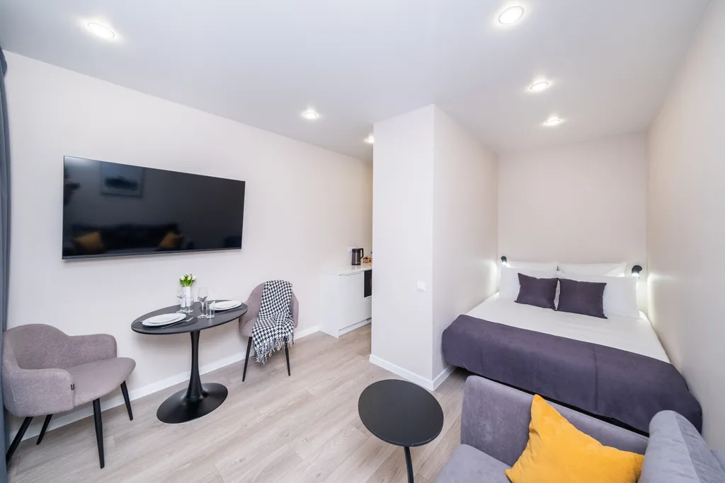 Квартира Квартира Откройте для себя комфортный отдых в Адлере в нашей стильной студии — Сочи