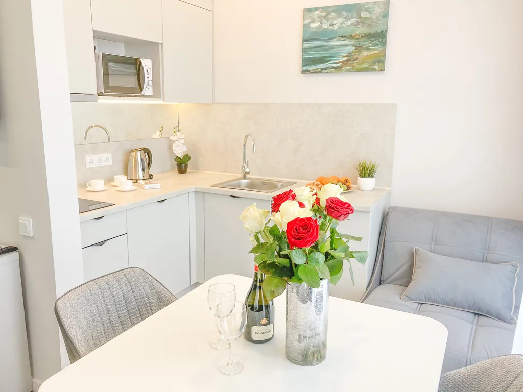 Квартира Квартира Сан Сити 3 с видом на море, в здании с Baltik spa — Светлогорск