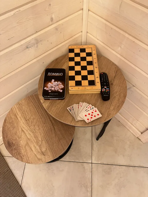 Дом с сауной на краю леса