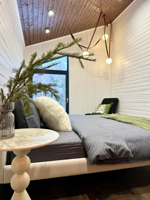 Happy Dacha стильный барнхаус с баней возле Иннополиса