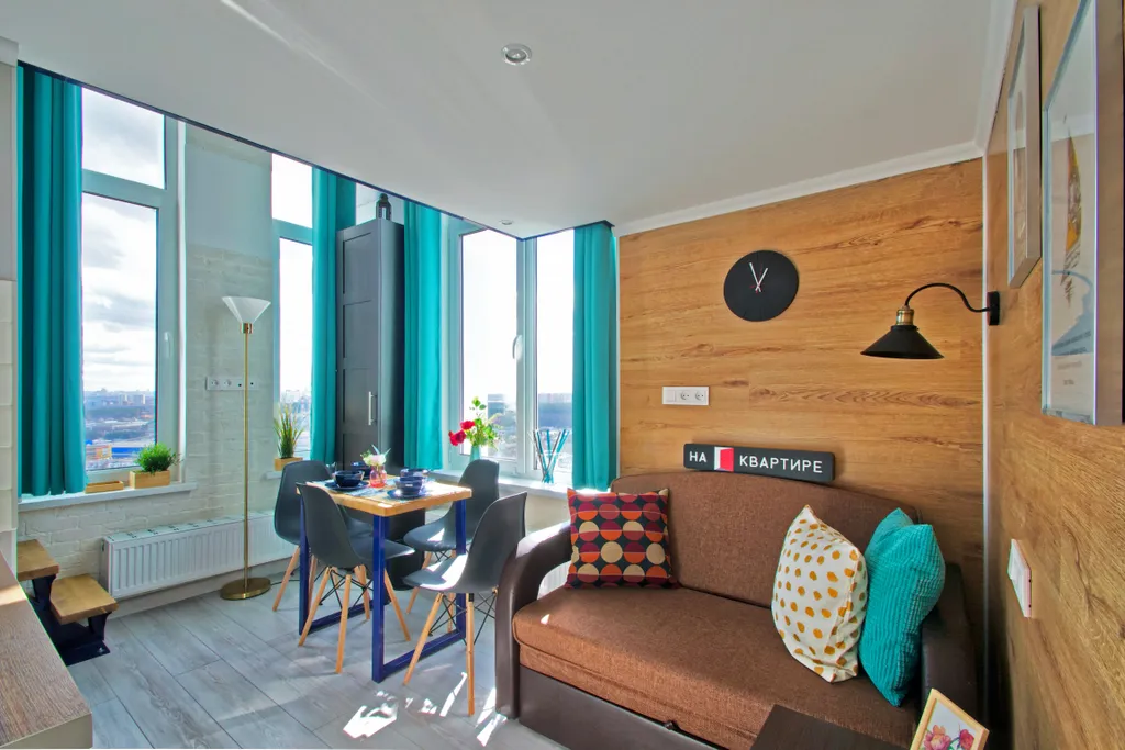 Квартира Улучшенный двухуровневый апартамент с панорамным видом — аренда посуточно в Красногорск