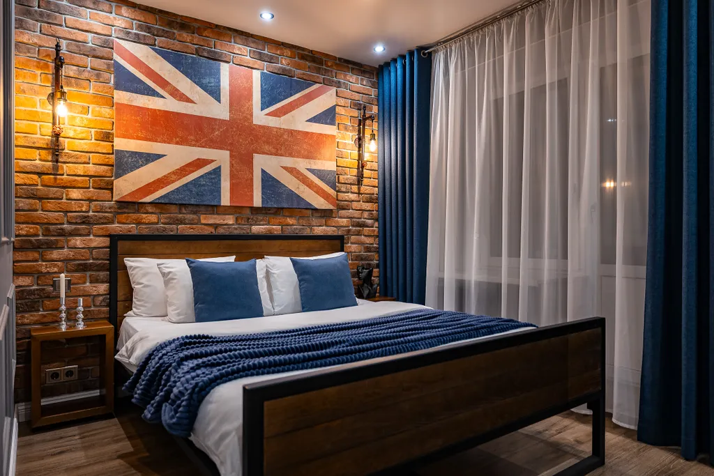 Популярная квартира в центре Британский лофт