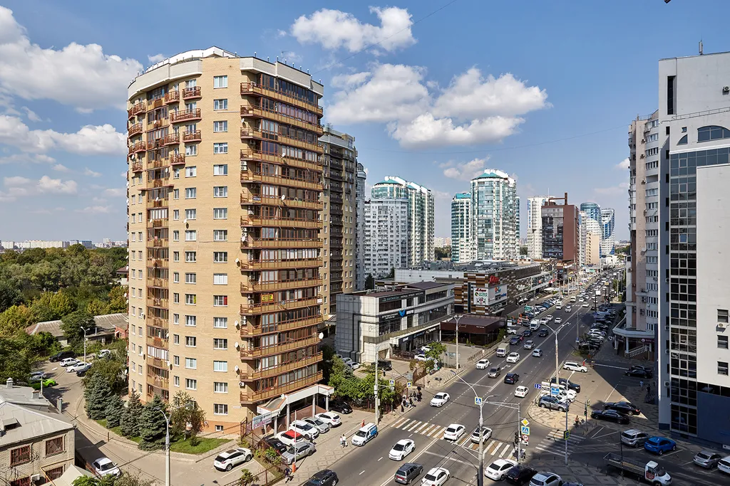 Квартира Новая квартира на Кубанской набережной — Краснодар