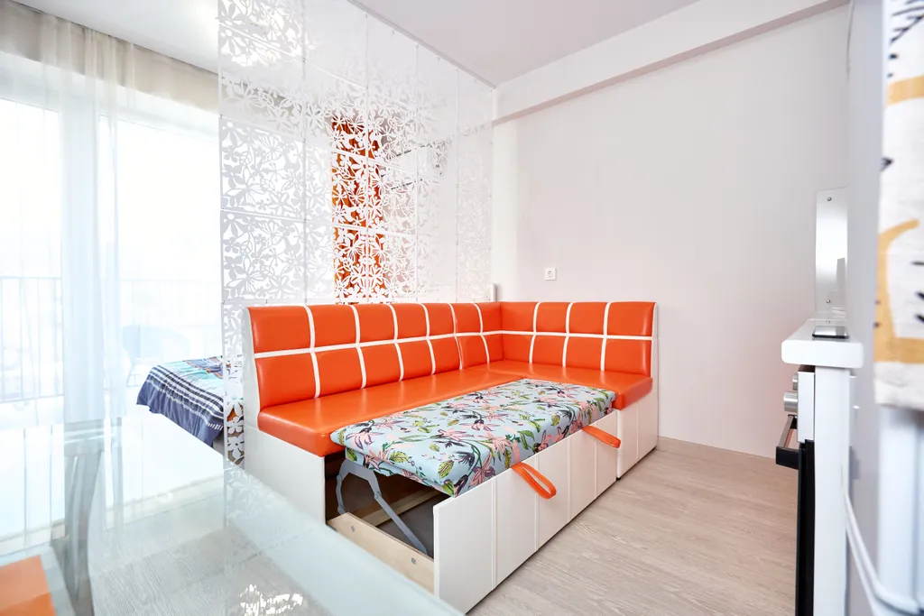 Оранжевый апартамент в ЖК Каравелла Португалии