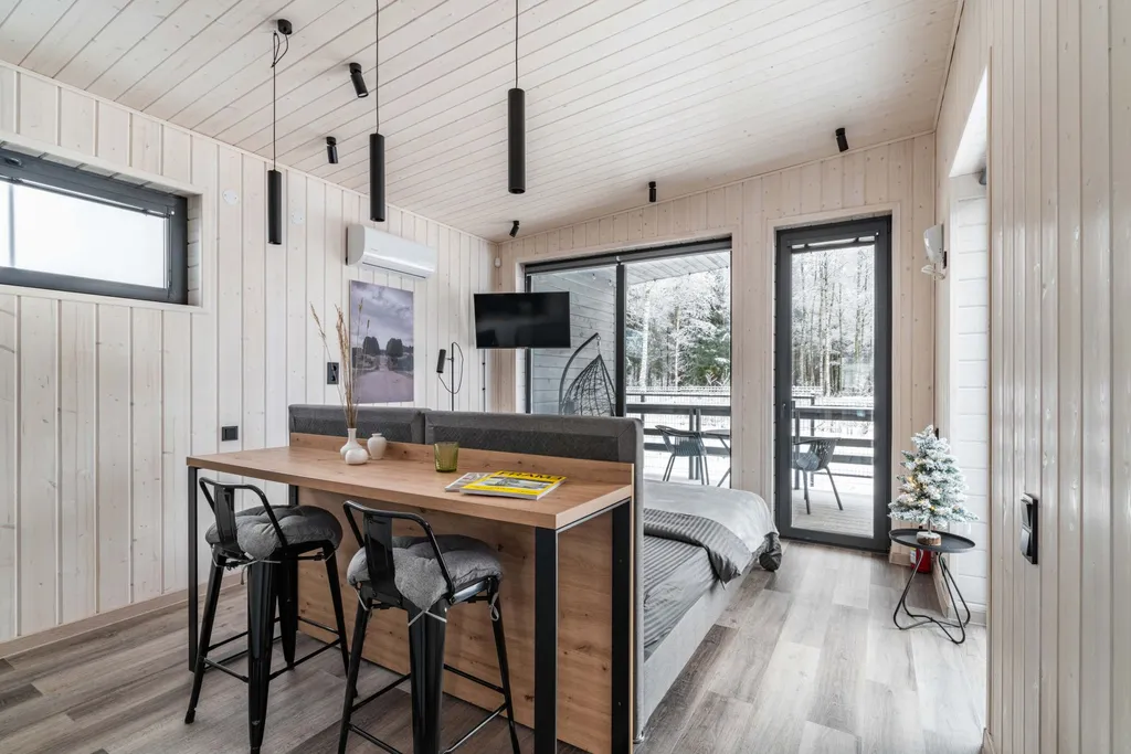 Коттедж 1-комнатный Дом — Светлое