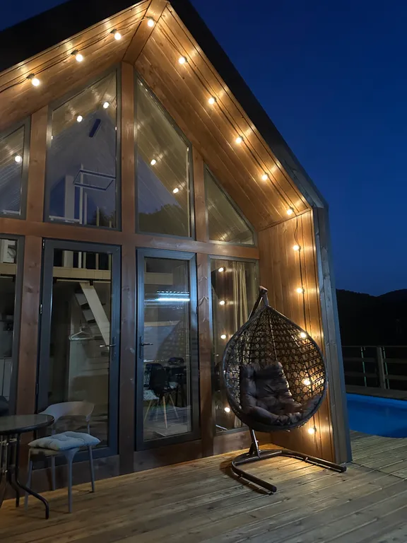 Коттедж Дом с теплым бассейном и банькой — Прасковеевка