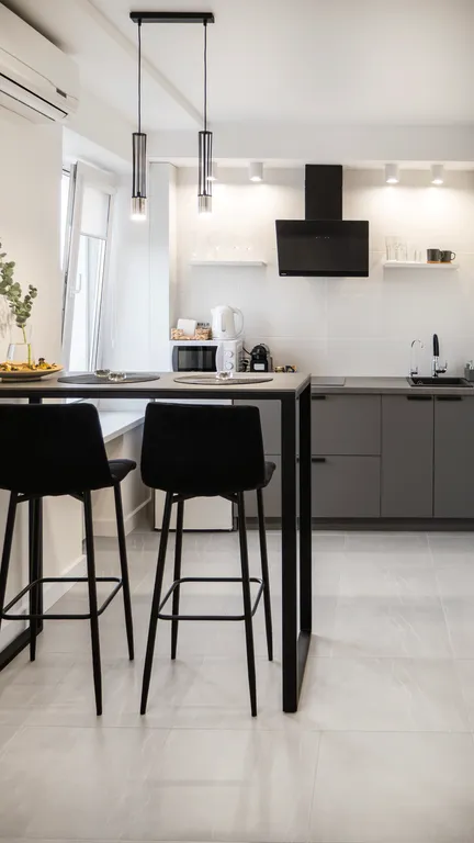 Светлая и стильная студия прямо в сердце города