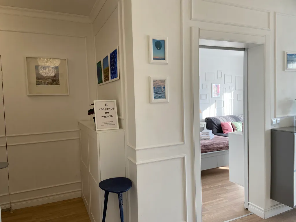 Встречайте рассветы в дизайнерской квартире с видом на Останкино.