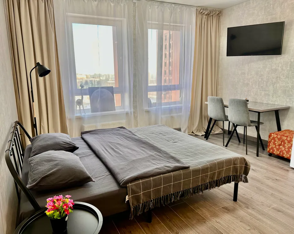 Квартира Квартира Комфортная студия в центре в новом ЖК Grand&Grand — Уфа