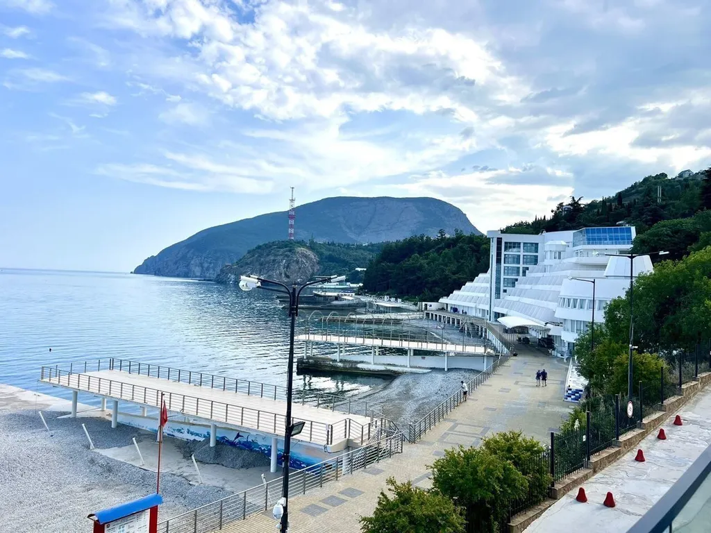 Уютная студия на берегу моря