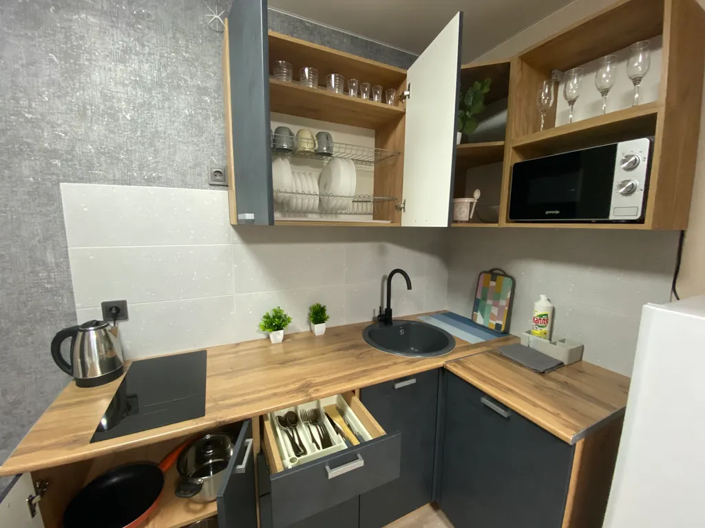 Студия у старого моста в новом доме