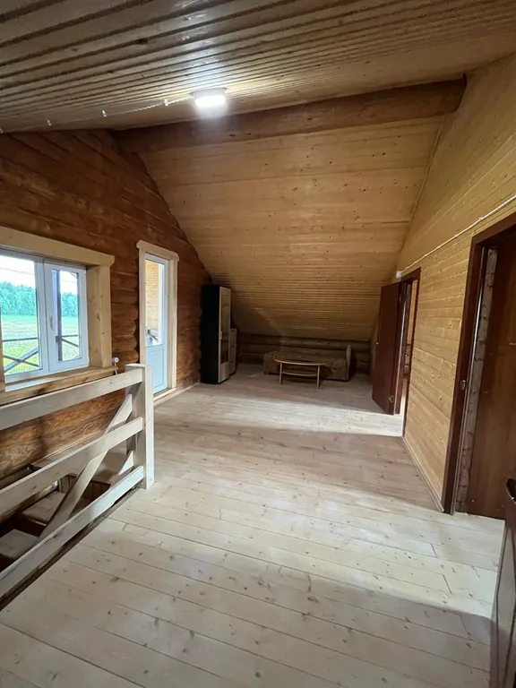 Зимний дом из бревна