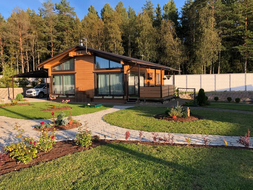 Коттедж Коттедж с камином, финская сауна русская баня на дровах — Ломоносов