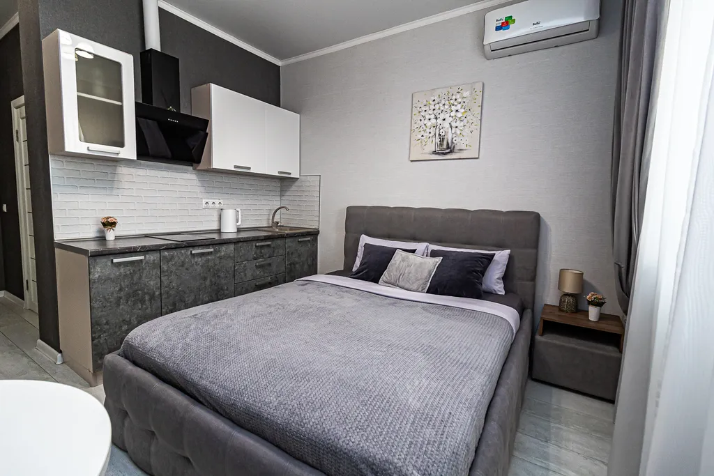 Квартира Квартира Студия для 2 гостей в ЖК Флотилия — Краснодар