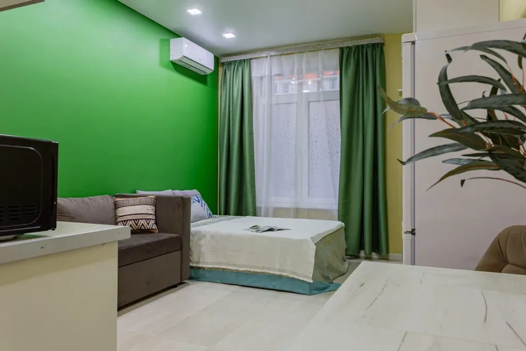 Квартира Яркая студия для троих в ЖК Летний — аренда посуточно в Кудепста