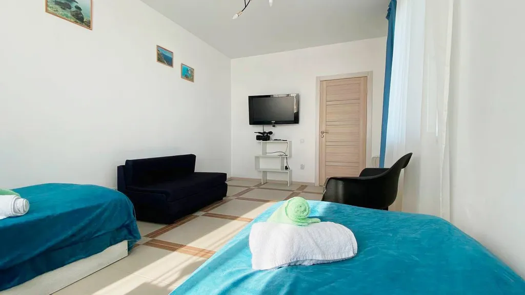 Квартира Квартира Семейный номер Family room с балконом комфорт — Севастополь