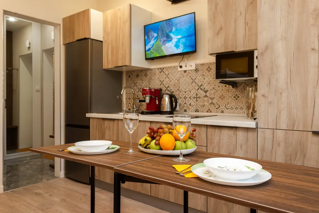 Yellow studio by the sea